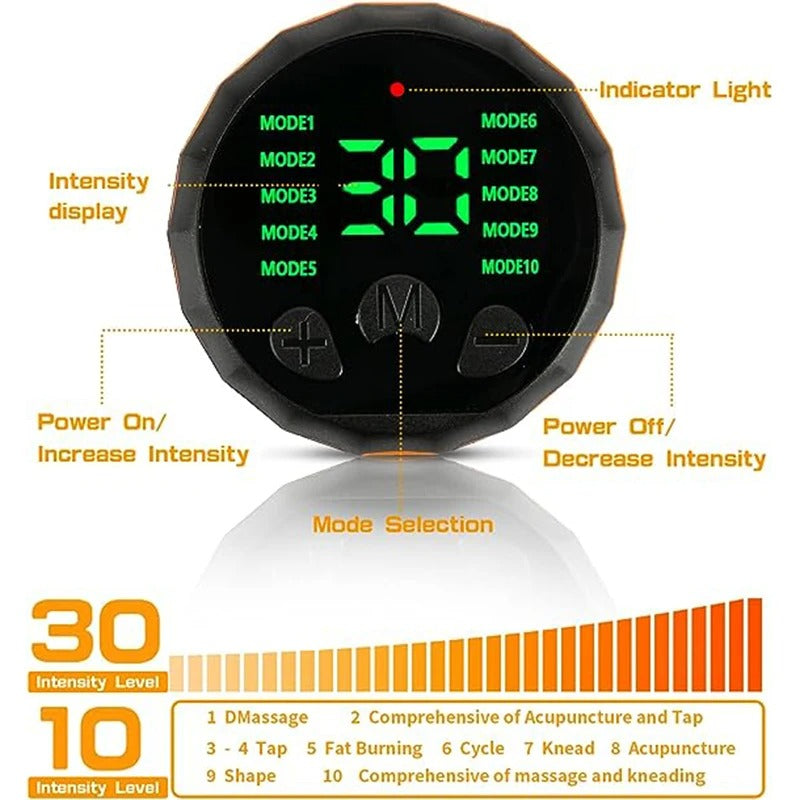 AbdoPulse™ – Stimulateur Musculaire EMS pour Renforcement Abdominal